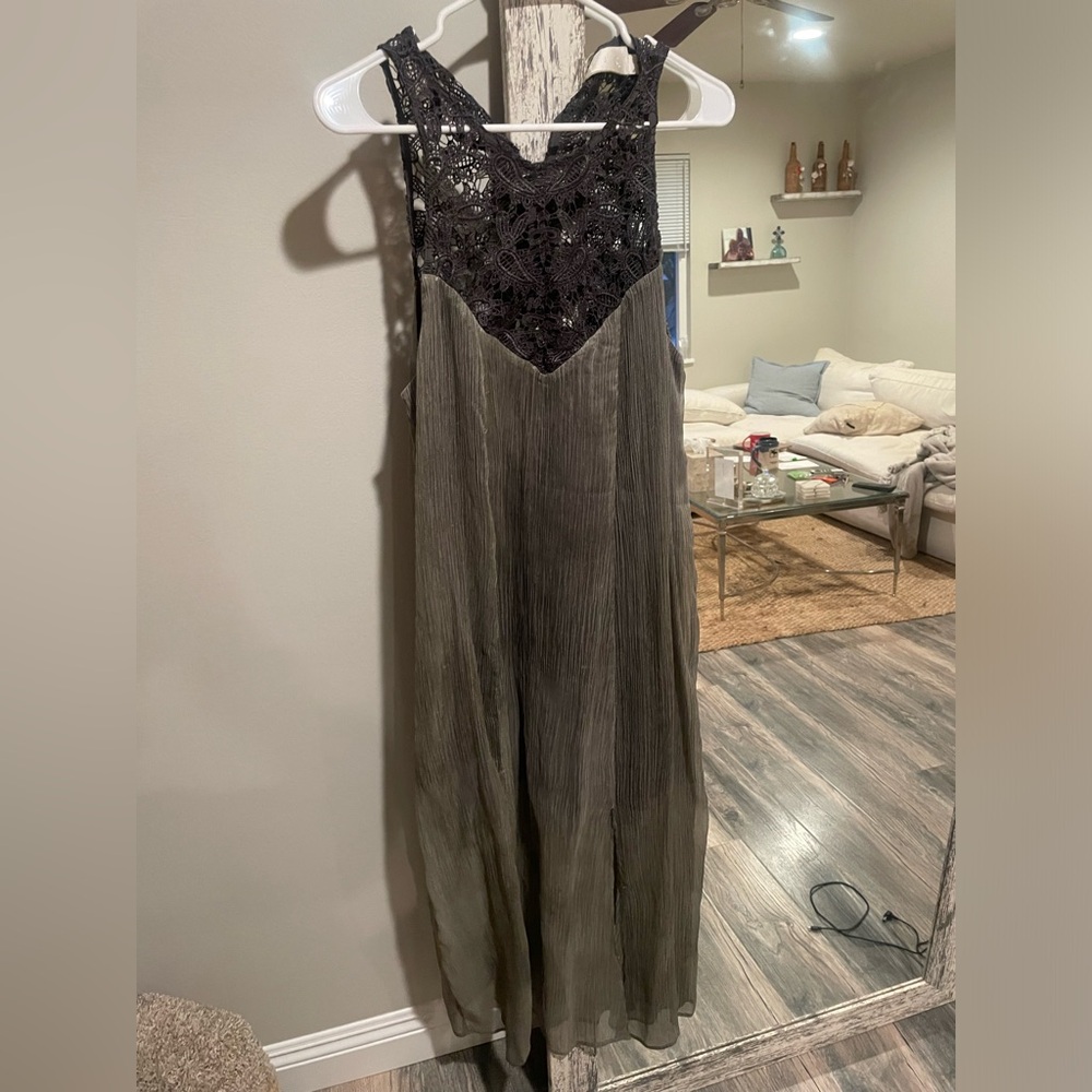 TJD grey maxi dress